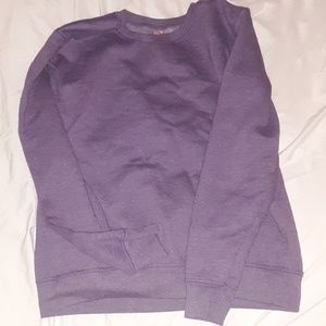Soft dark purple sweatshirt